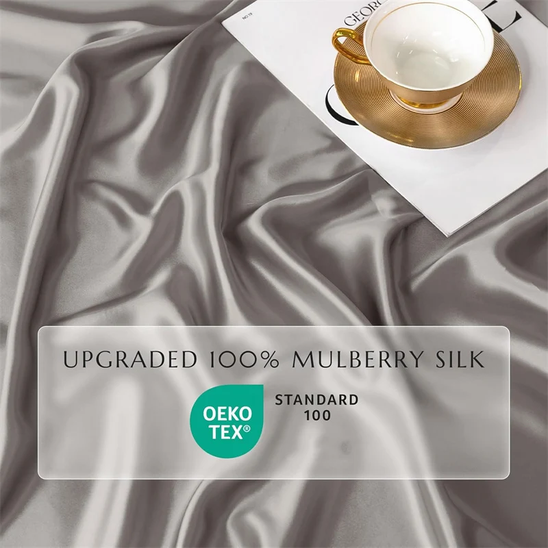 طقم أغطية سرير من حرير التوت 1 - مراجعة Silk Pillowcase Set وسعره